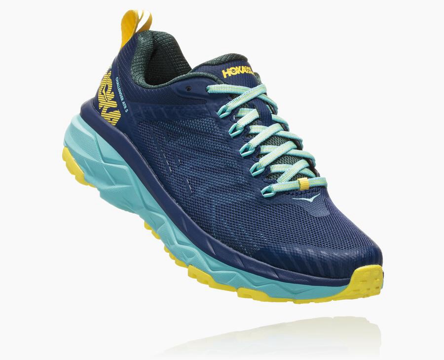 Hoka One One Spor Ayakkabı Kadın Mavi - Challenger Atr 5 - GT5792810